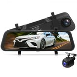 Camera Auto Dubla Oglinda iUni Dash A7, WDR, Touchscreen, Display 9.66 inch, Full HD, Night Vision